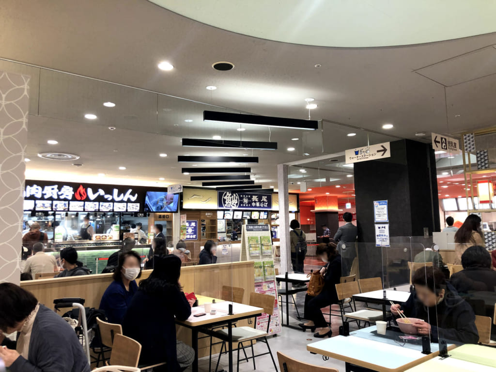 ヨーカドー弘前店フードコート