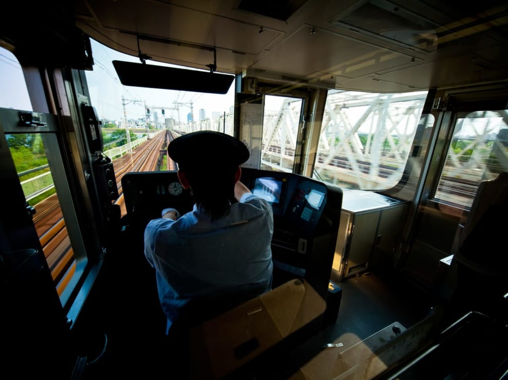 鉄道運転風景