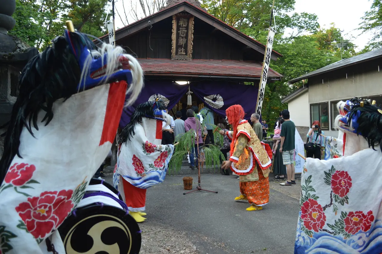 稲荷神社宵宮