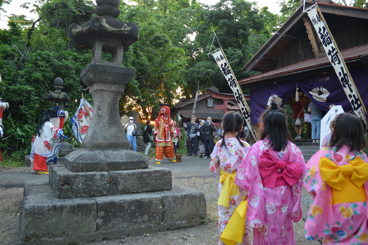 稲荷神社宵宮