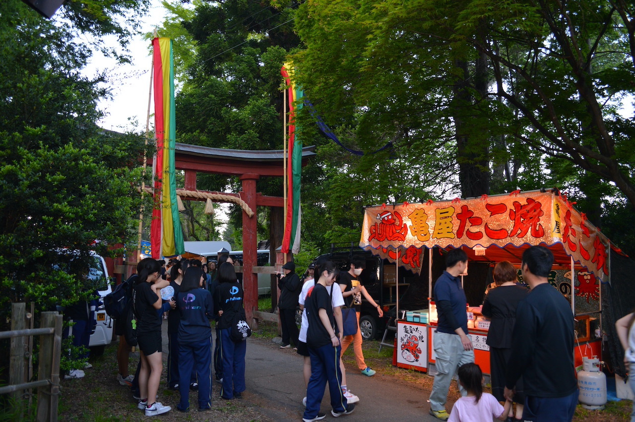 稲荷神社宵宮