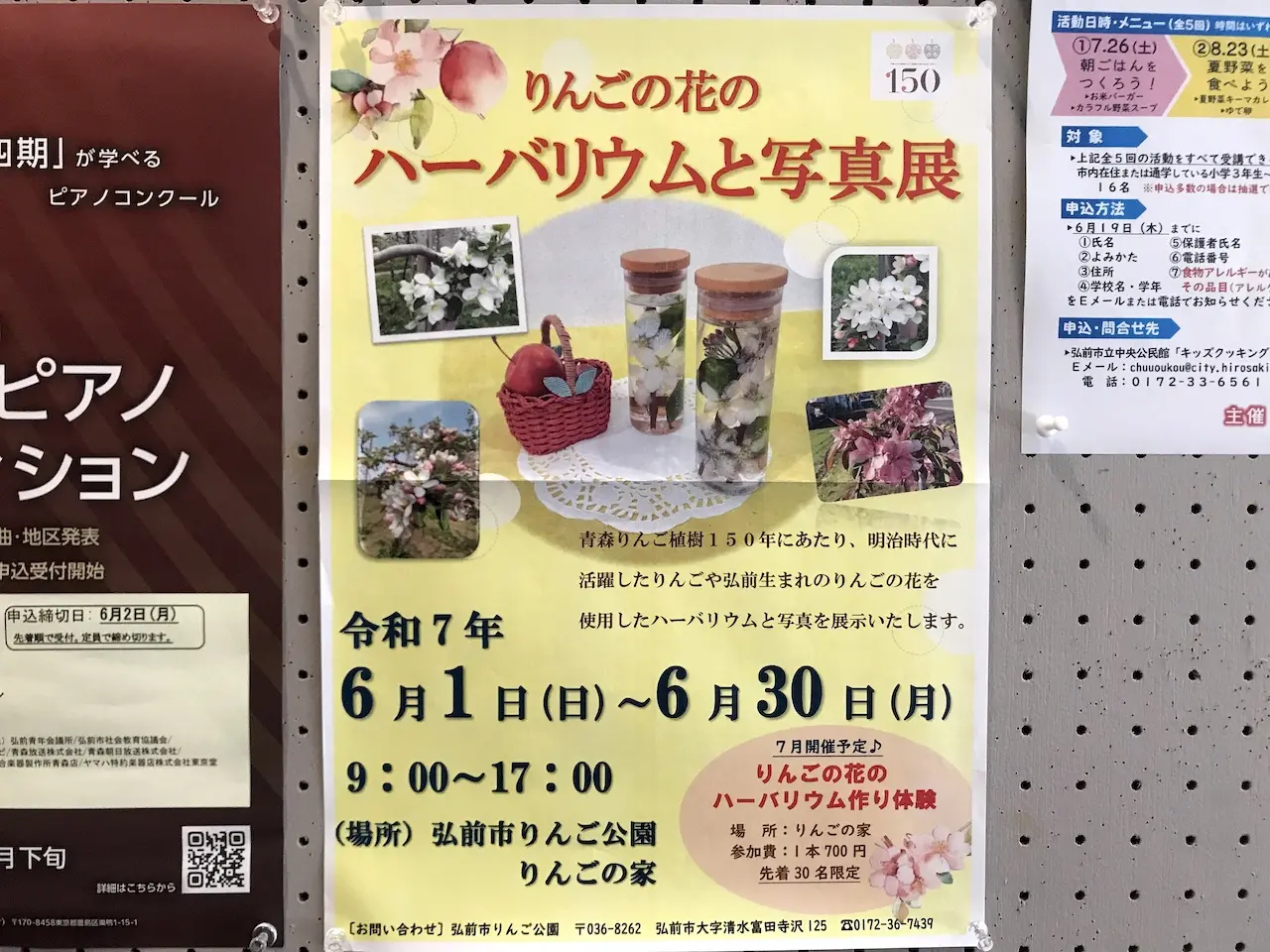 ハーバリウムと写真展