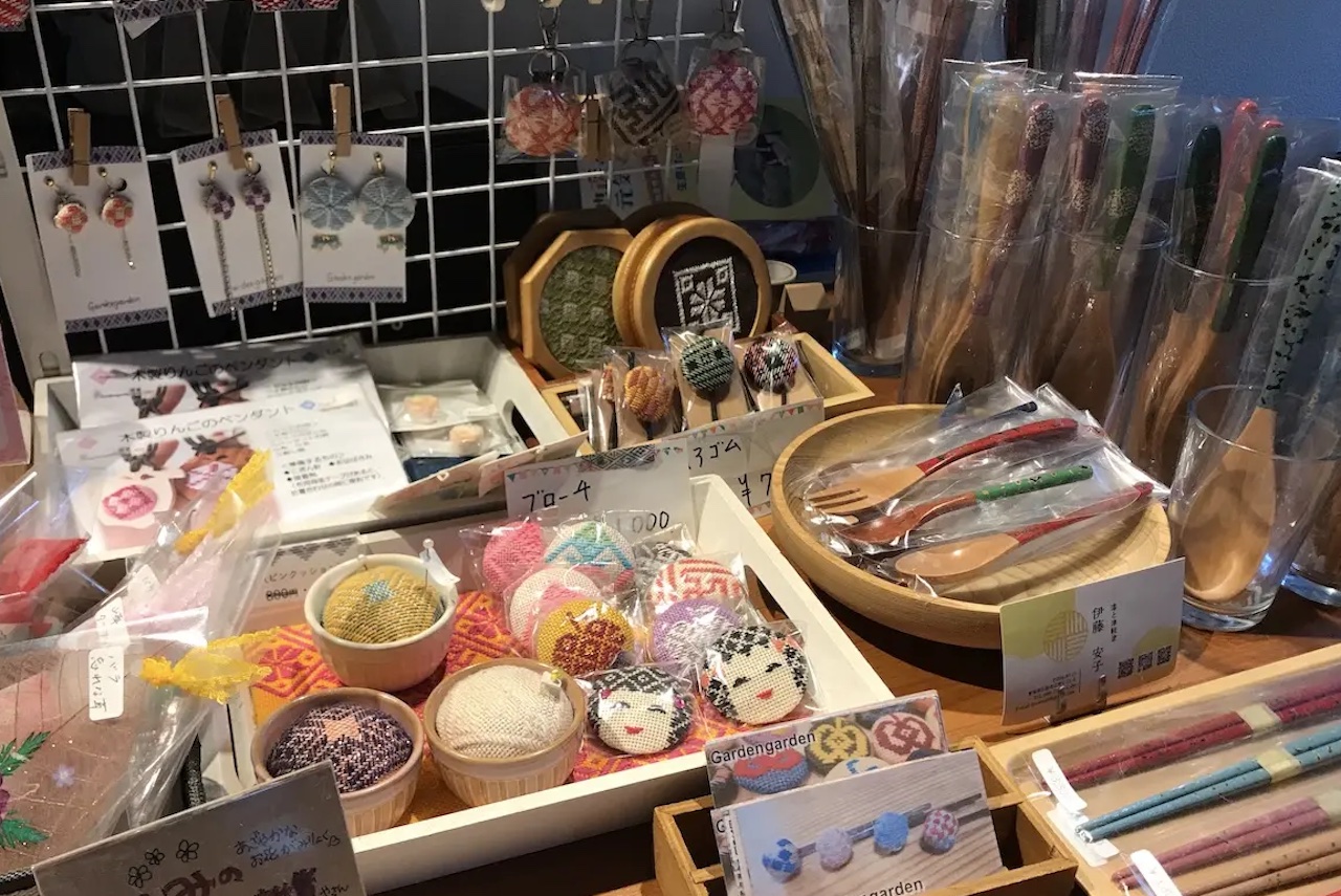 こぎん刺しワークショップ