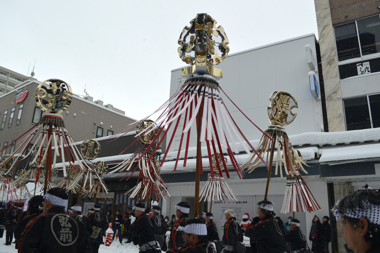 弘前市・西目屋村消防団出初式